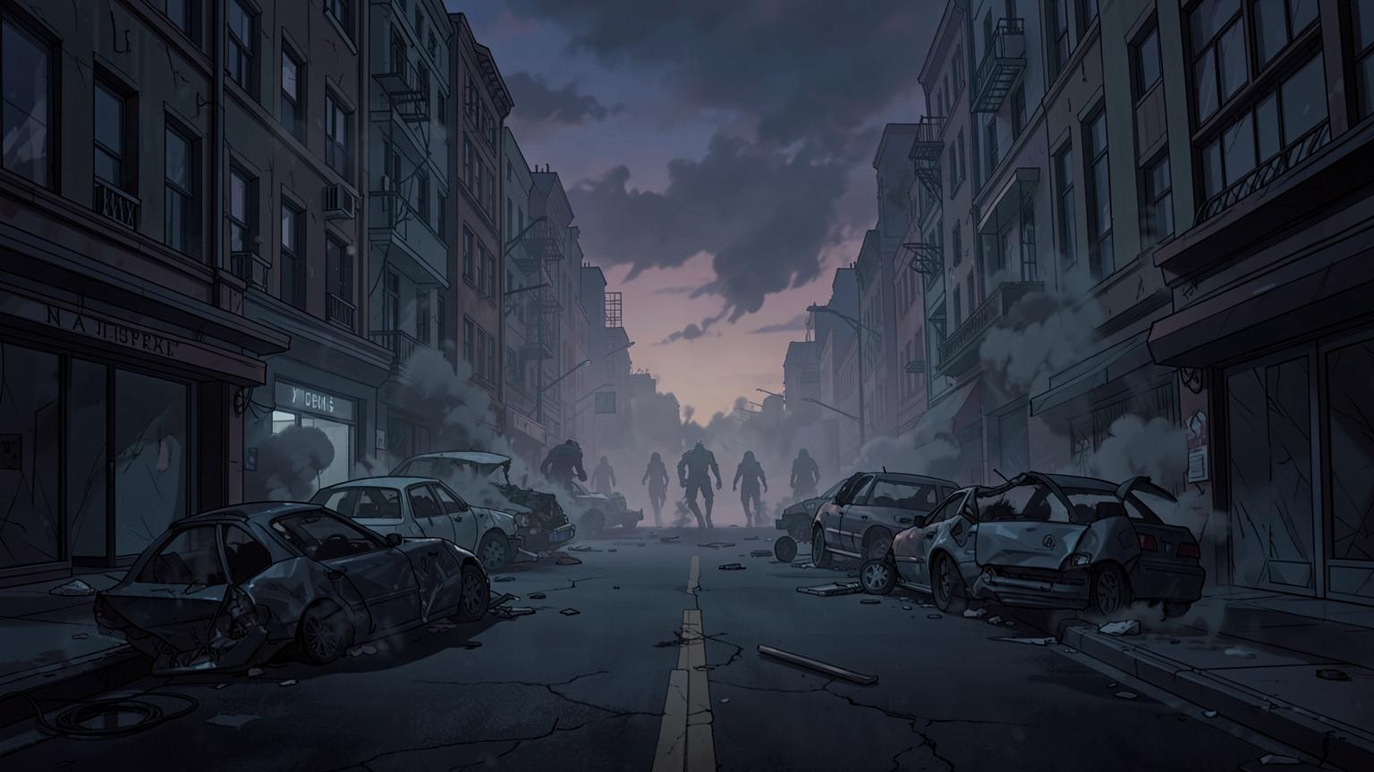 The Outbreak survival story scene